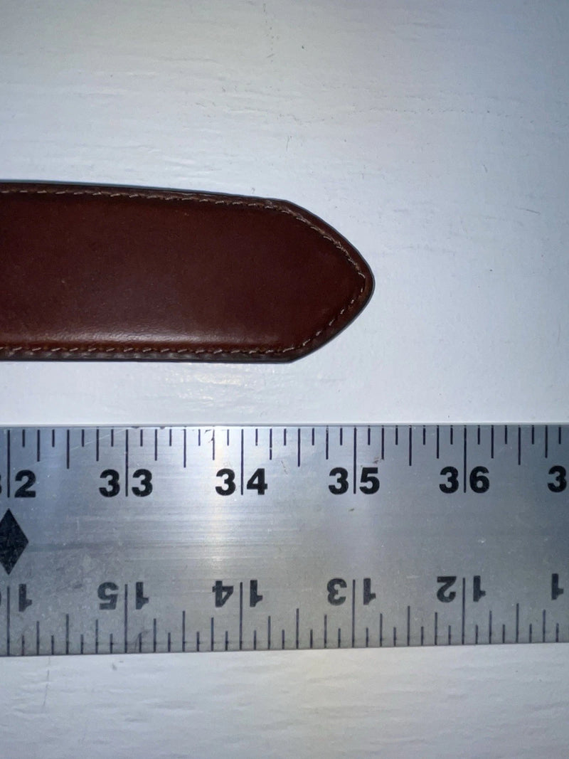New Brown Genuine Leather Nocona 28” Belt #0713544 Z-159