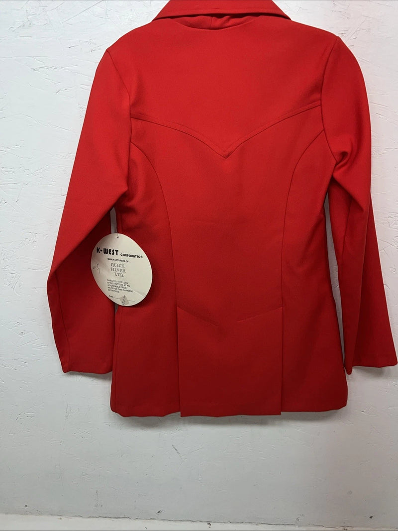 New Women’s Red Quick Silver LTD Long Sleeve Suit 7 #2652 WW-4