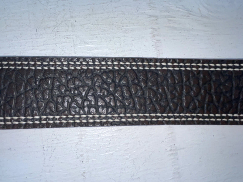 New Black Genuine Leather Tex Tan Tooled 30” Belt #955 NN-4