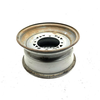93 Polaris Big Boss 350L 6x6 OEM 12x6 Front Wheel Rim 1523448-067 AP192