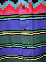 New Men’s Multicolor Wrangler Button Up Long Sleeve Shirt. 15.5x34 M I-34