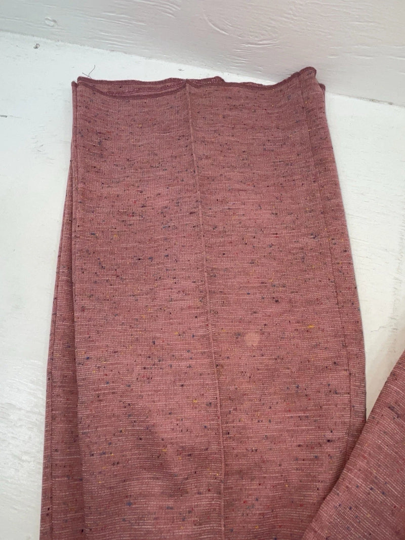New Vintage Pink Speckled Panhandle Slim Polyester Pants #7402 SS-98