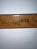 New Brown Genuine Leather Acme Tooled 28” Belt #5022 JJ-161