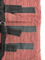New Tough 1 Red Canvas 72” Belly Wrap Blanket #32-170 LLL-53