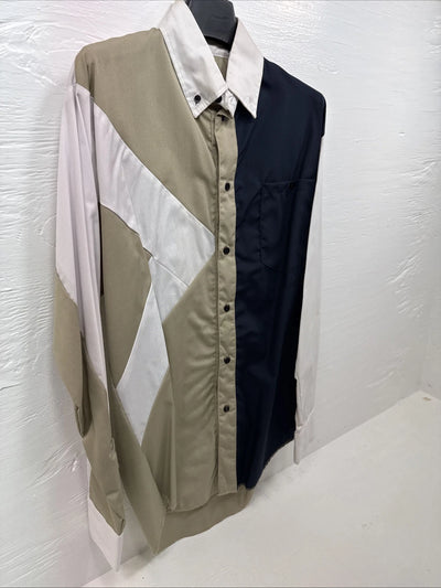 New Men’s Cowboy Threads multiple color long sleeve button up small B-67