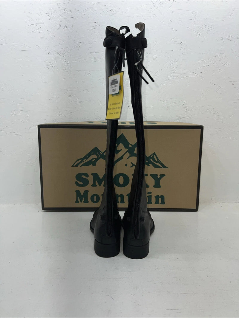 New Women’s Black Smoky Mountain English Riding Boots. 6045 10 W. 12-67