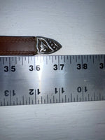 New Brown Genuine Leather Nocona 32” Belt #993015021 JJ-154