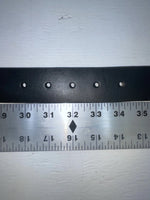 New Black Genuine Leather Badger 32” Belt #B3000 JJ-95