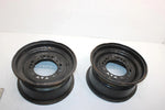 2001 Polaris Sportsman 500 Oem Front Wheel Rim Pair 12x6 1520269-067 AP81