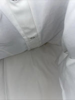 New Men’s Western Express White Long Sleeve Pearl Snap Medium B-89