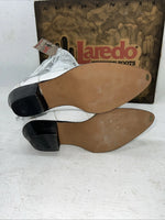 New Women’s White Fringe Laredo Cowboy Boots. 28 711 7.5 7 1/2 M. 18-26