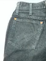 New Women’s Cowboy Cut Green Wrangler Denim Jeans. 10x34 I-7