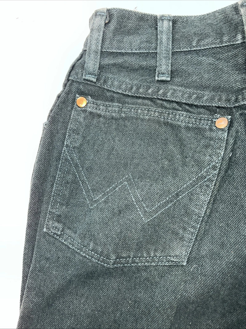New Women’s Cowboy Cut Green Wrangler Denim Jeans. 10x34 I-7