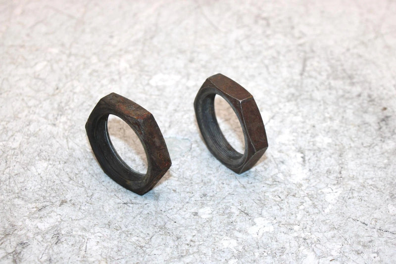 1999 Kawasaki Prarie 400 Oem Axle Lock Nut Pair 92015-1545 AK28