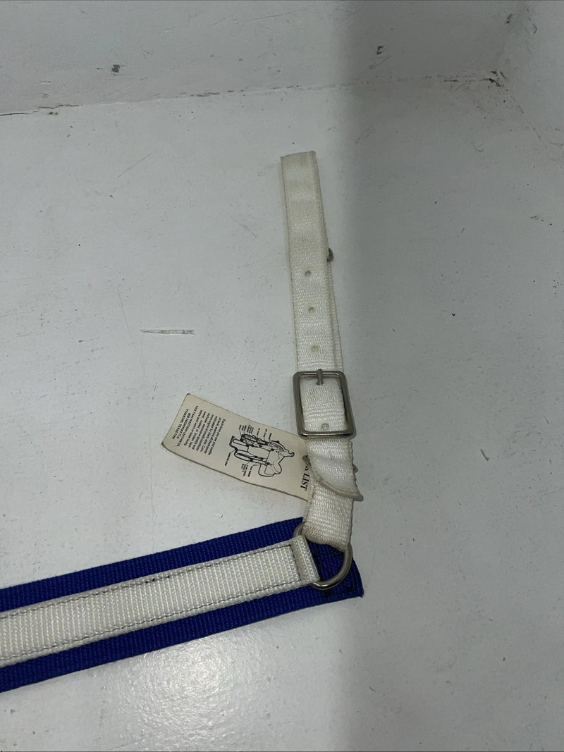 New Blue Nylon Pre-ride Check List Tripping Collar #327048 EE-11