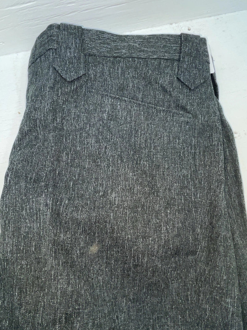 New Vintage Gray Circle S Polyester Pants #CP4776 SS-47