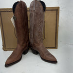New Women’s Brown J. Chisholm Cowboy Boots. S423 5.5 5 1/2 M. 20-23