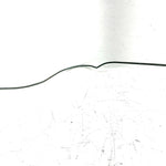 2004 Yamaha Rhino 660 OEM Mid Brake Hard Line 5UG-F5871-00-00 XY3