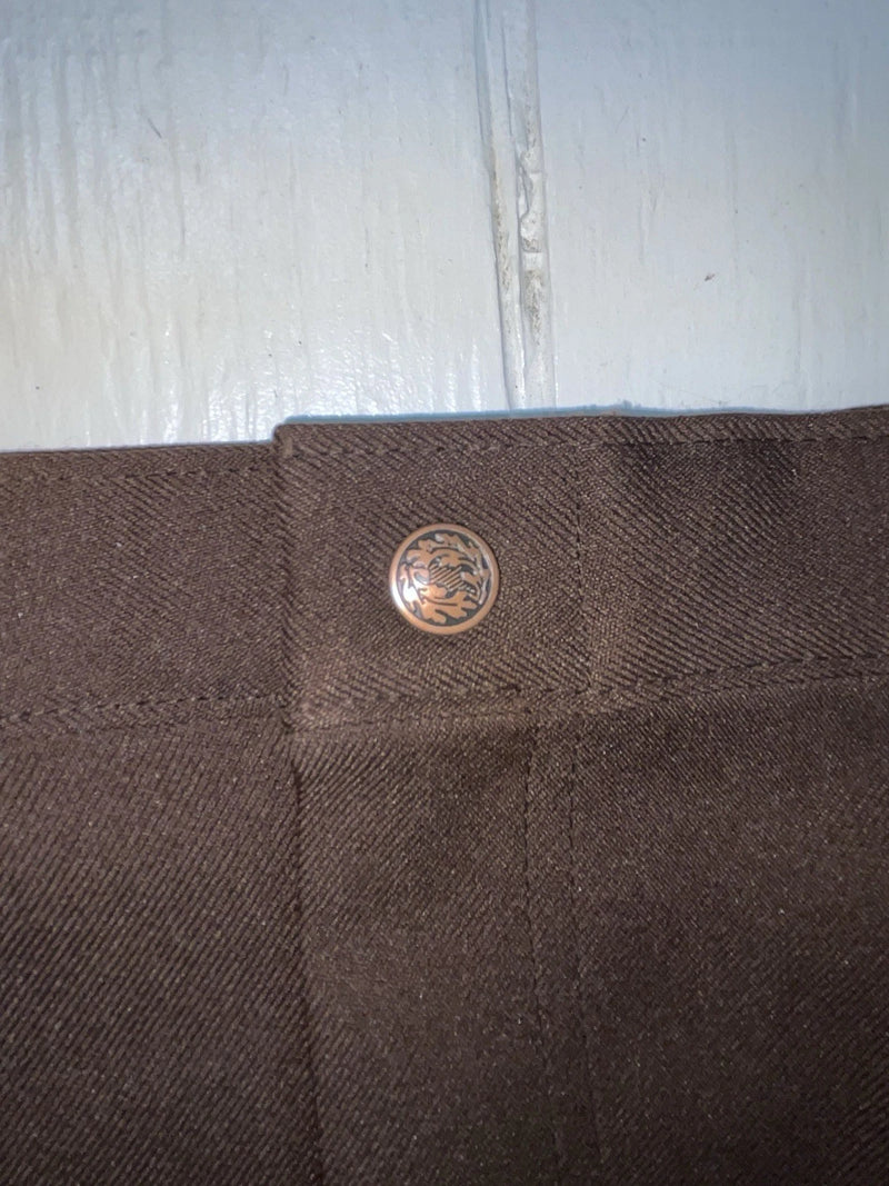New Vintage Brown Dickson Jenkins Polyester Pants #5510 XX-99
