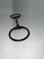 New Congress Leather O Ring Smooth Mouth Snaffle #471139 U-8