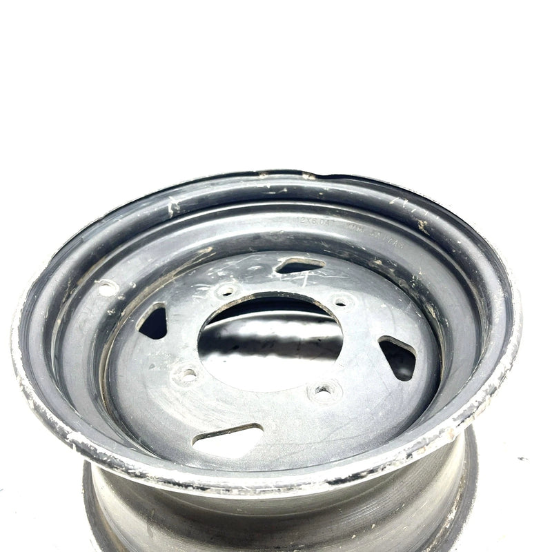 05-07 Kawasaki Brute Force 650 4x4 OEM 12x6 Front Wheel Rim 41025-1375-379 AK34