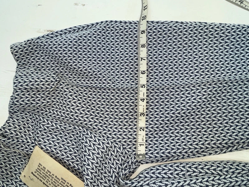 New Vintage Blue Knitted Rockmount Polyester Pants #3840 XX-25