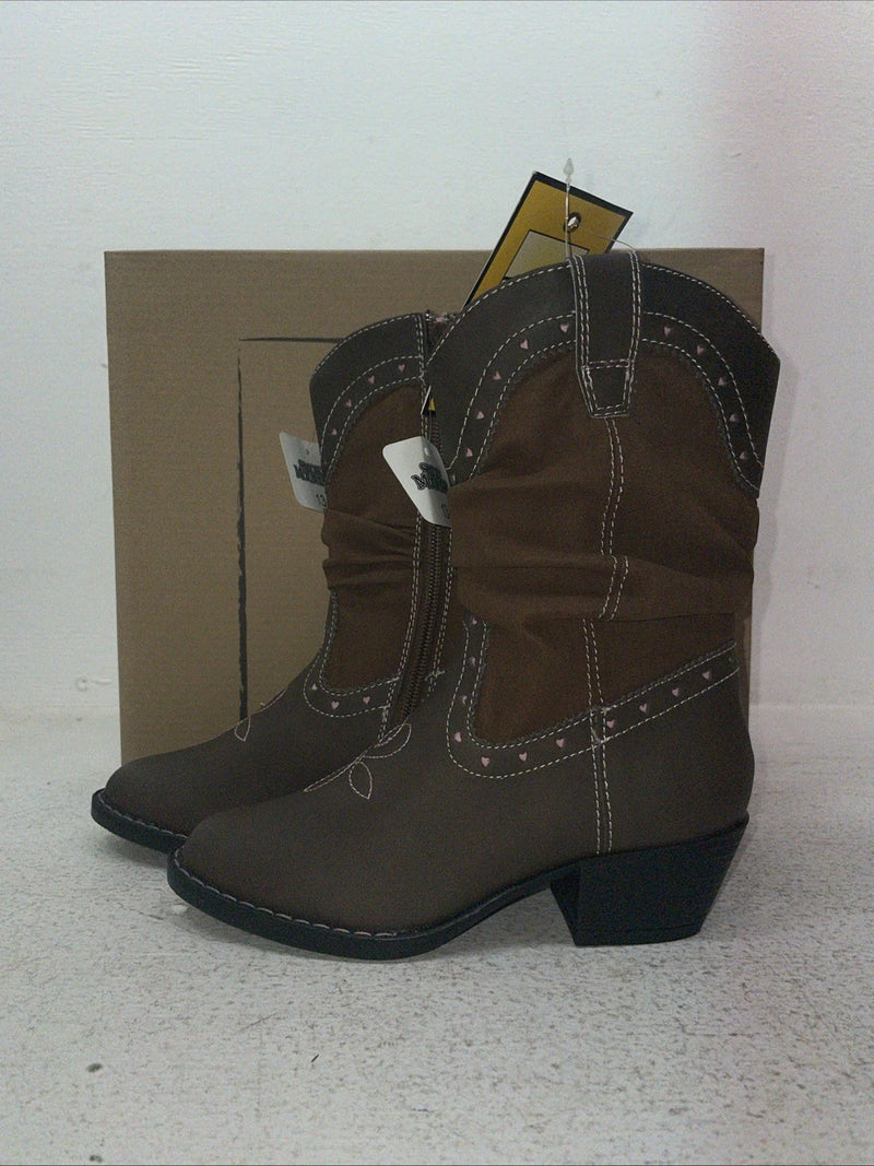 New Kids Brown Smoky Mountain Cowboy Boots. 1122 C 13. 23-29