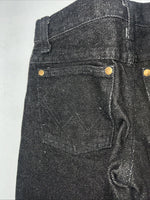 New Boys Black Wrangler Pro Rodeo Cowboy Cut Denim Jeans. 8/24 Regular C-23