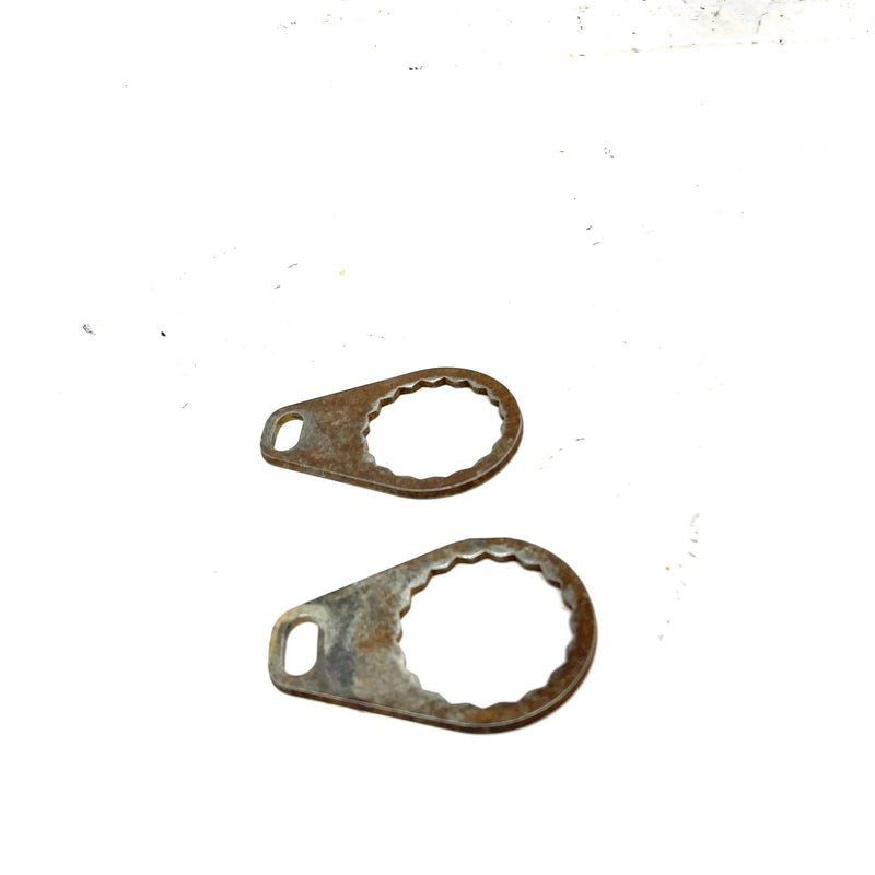04-05 Polaris Ranger 500 4X4 OEM Pivot Bolt Retainer Pair 2202397 XP9.1