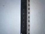 New Black Genuine Leather Nocona Zebra Print Bling 44” Belt #N2440501 JJ-81
