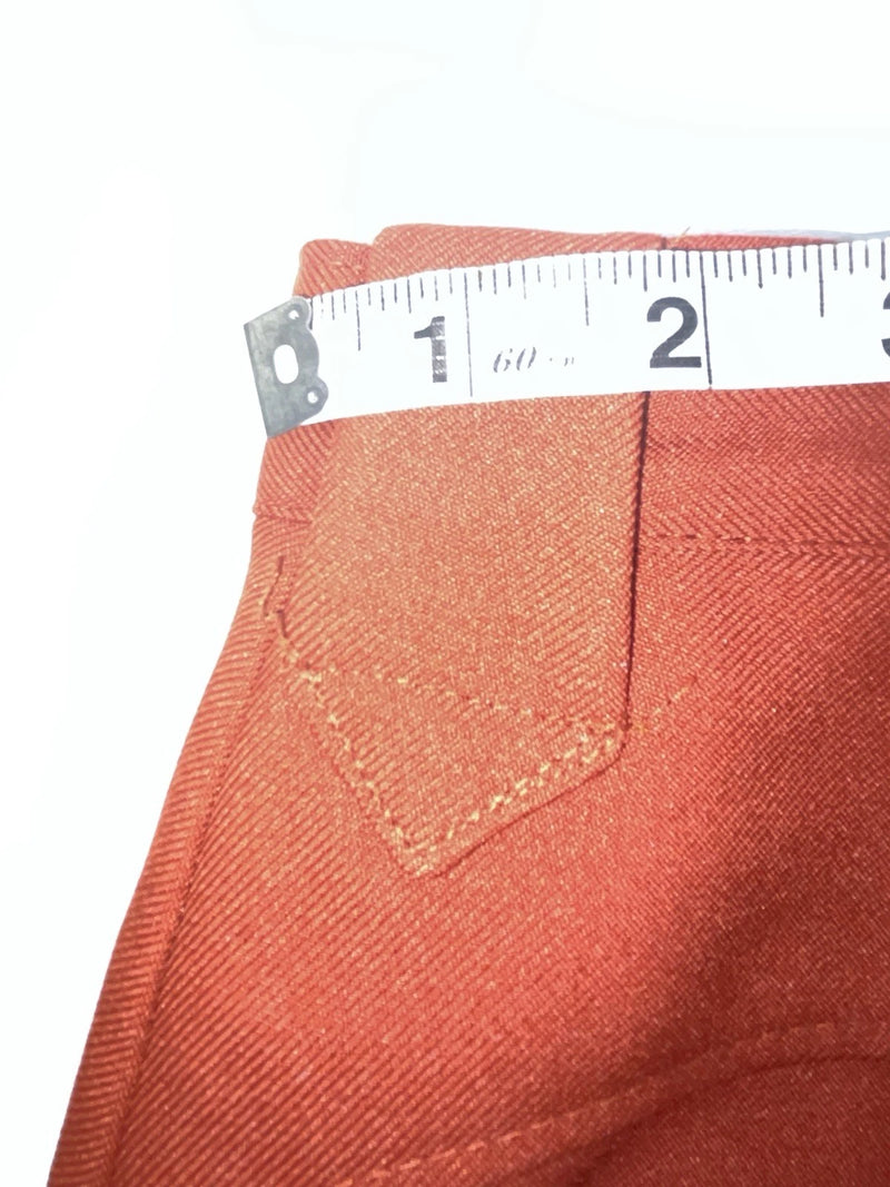 New Vintage Red Panhandle Slim Polyester Pants #735 VV-103