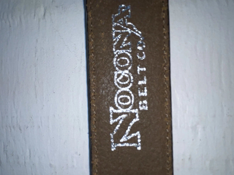 New Brown Genuine Leather Nocona 40” Belt #N24522223 JJ-65