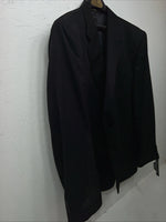New Men’s Circle S Black Suit Jacket 48R #25832 Y-607