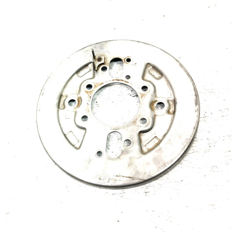 88 Honda FourTrax 300 4x4 OEM Front Left Brake Backing Plate 45120-HA7-651 AH89