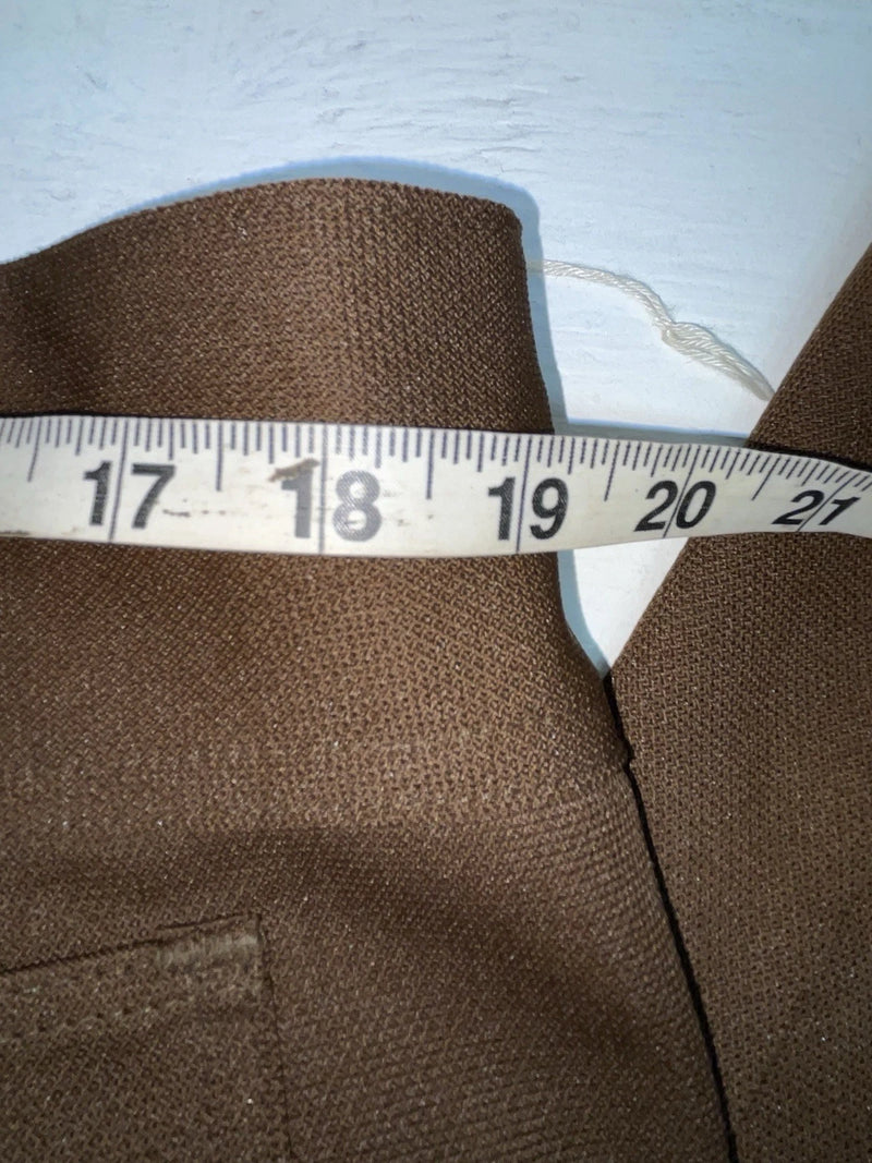 New Vintage Brown Panhandle Slim Polyester Pants #B25C360 SS-15