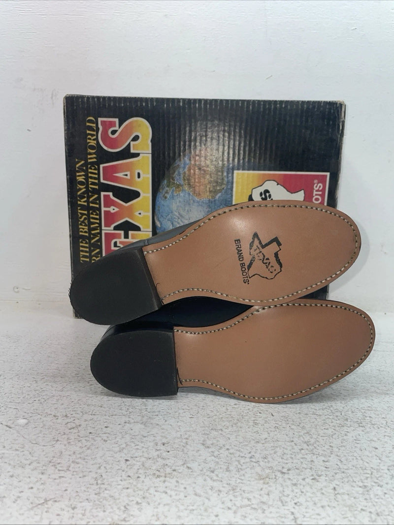 New Kids Gray Texas Brand Cowboy Boots. 3205 2 D. 23-128