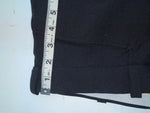 New Vintage Black Crimplene Polyester Pants XX-90