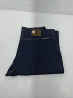 New Women Diamond Cut No Back Pockets Gusset Denim Jeans. 17/18x36 J-14