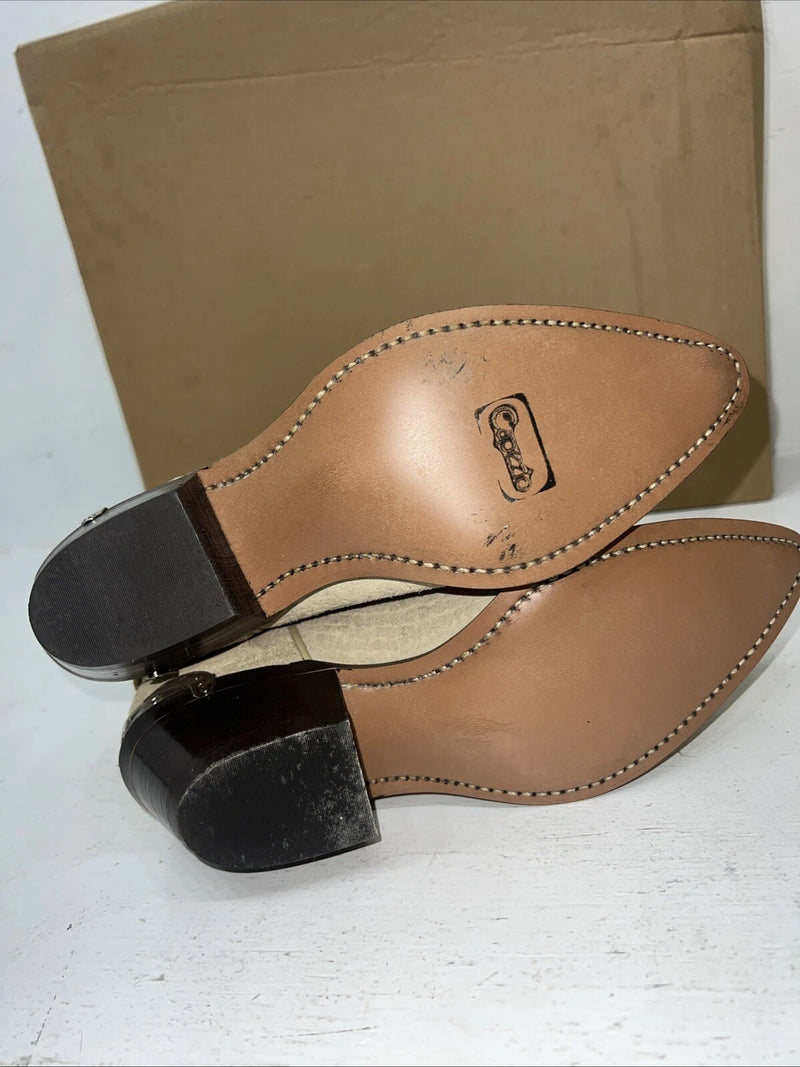 New Women’s Tan Capezio Cowboy Boots. SL459 5.5 5 1/2 M. 20-56