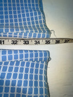 New Vintage Blue Checkered Lee Polyester Pants #2652644 VV-91