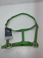 New Tough 1 Green Nylon Full Horse Halter #50-2011 3C-3