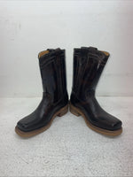 New Kids Brown Texas Brand Cowboy Boots. C 811 12.5 12 1/2 D. 23-46