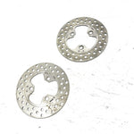 01-08 Honda Sportrax 250 TRX250 OEM Front Brake Rotor Pair 45251-HN1-003 AH83