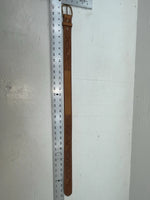 New Brown Genuine Leather Perkies Tooled 30” Belt #8601 JJ-138