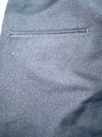 New Vintage Black Crimplene Polyester Pants XX-90