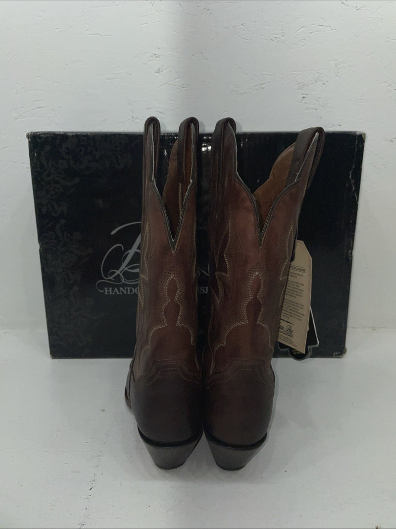 New Women’s Brown Dan Post Cowboy Boots. 3693 7 M. 1-133