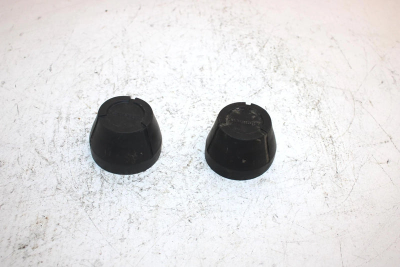 1990 Kawasaki Bayou 300 Oem Wheel Hub Cap Pair 11012-1519 AK22