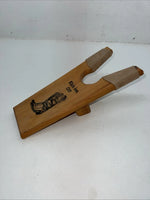 New Wooden Tan “kick Em Off” Boot Jack 3C-5
