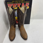 New Brown Texas Boots 8.5  3-12