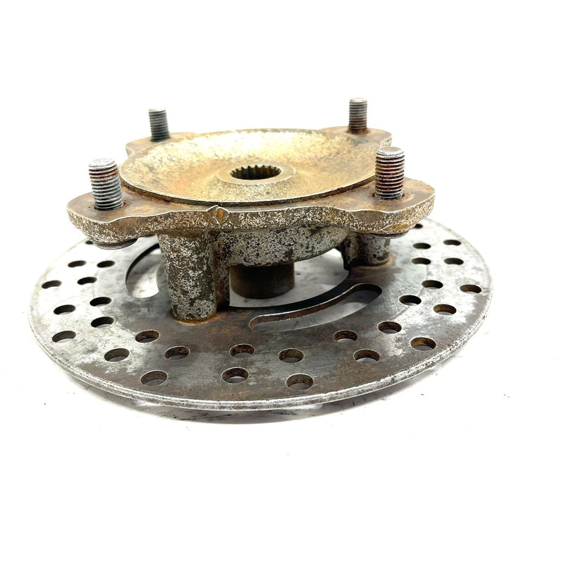 1993 Kawasaki Bayou 400 4x4 OEM Front Hub W/Rotor 49030-1116 AK32